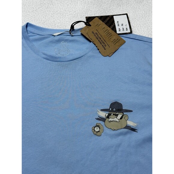 Swannies Golf Watch Out Fore Ranger Rick Shirt Mens Size Large Print Logo *READ - Picture 4 of 11